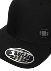 Czapka z dzaszkiem Snapback Pit Bull Pitbull 3D Metal Logo czarna