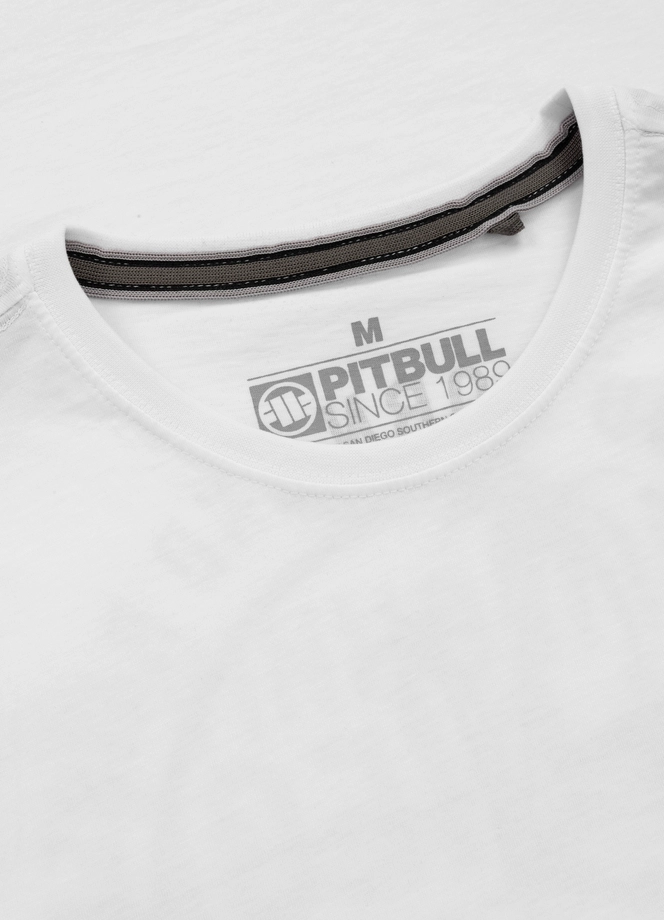 Koszulka męska T-Shirt Pit Bull Pitbull San Diego Born biała