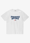 Koszulka męska t-shirt Prosto Sport biała