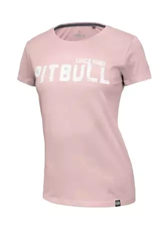 Koszulka t-shirt damski Pitbull Pit Bull Grafitti różowa