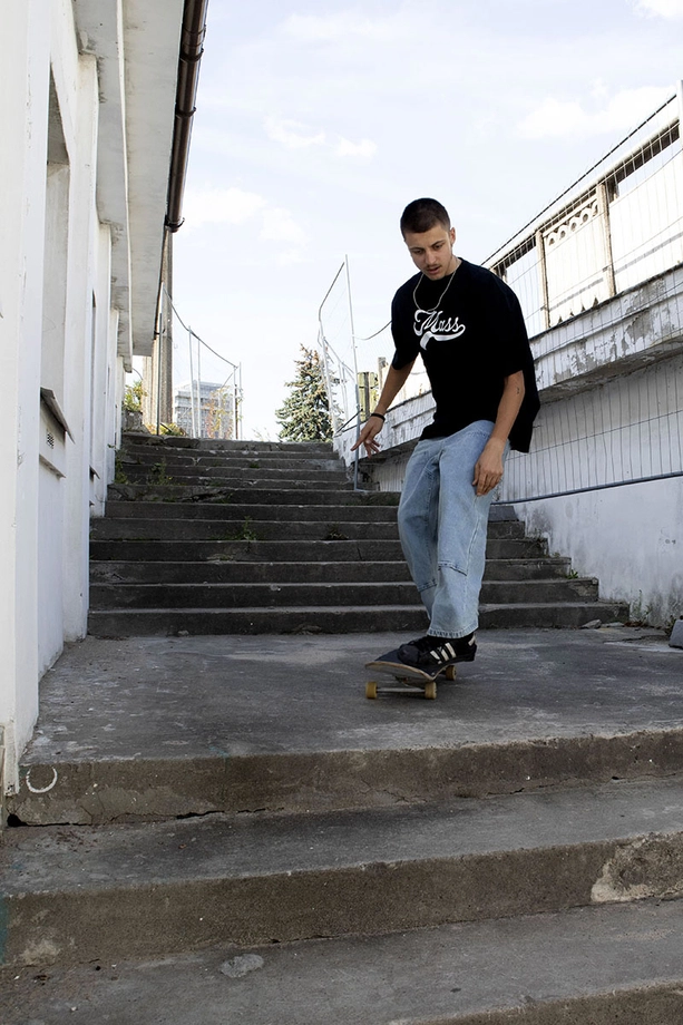 Koszulka męska t-shirt Mass Dnm Draft czarna