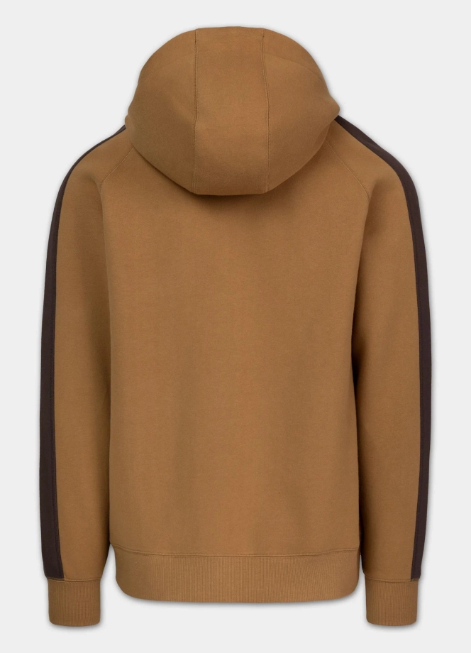 Bluza męska rozpinana z kapturem Pit Bull San Diego CA miodowy żółty