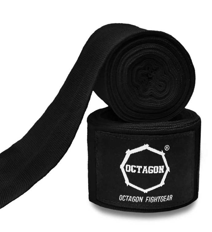 Owijki/Bandaże bokserskie Octagon Fightgear Standard 5m czarne