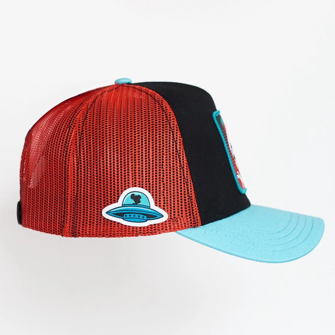 Czapka z daszkiem Capslab Looney Tunes Marvin czarna