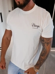 Koszulka męska T-Shirt Olavoga Breezer ecru kremowa