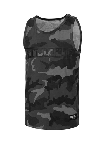 Koszulka męska tank top Pit Bull Pitbull Hilltop czarny camo