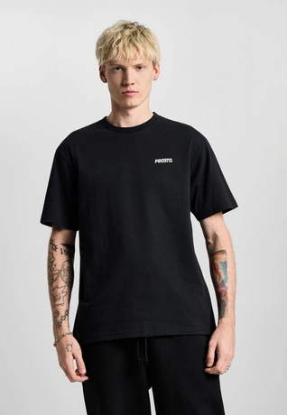 Koszulka męska t-shirt Prosto Base 26 czarna