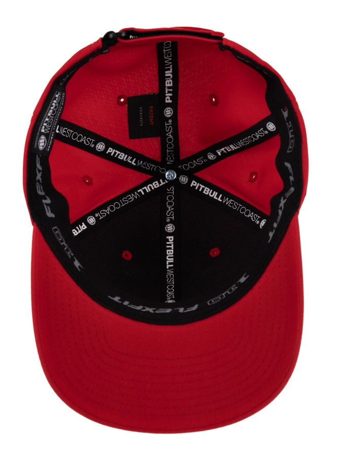 Czapka z daszkiem Snapback Pit Bull Pitbull Seascape czerwona