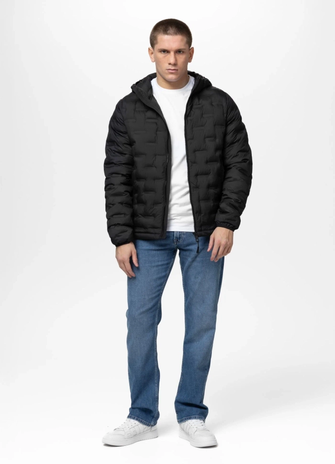 Kurtka zimowa męska Pit Bull Camino czarna