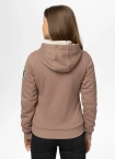 Bluza damska z kapturem ZIP Pit Bull Ruffina PB jasno brązowa