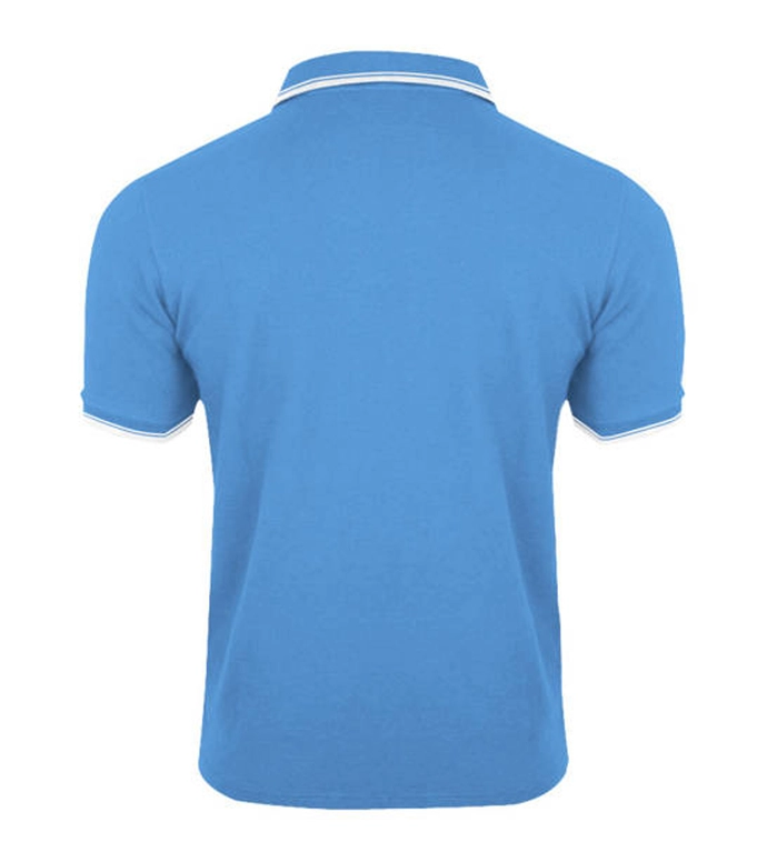 Koszulka Polo Octagon Lines blue