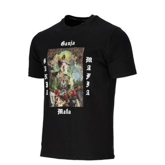 Koszulka męska T-shirt Ganja Mafia 1st Art. oversize czarna