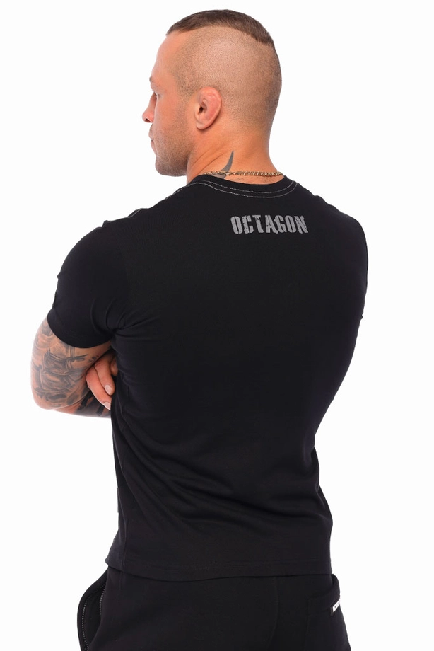 Koszulka męska T-shirt Octagon Tyle Szans Ile Odwagi 2 czarna