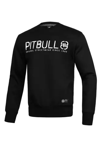 Bluza męska bez kaptura Pitbull Pit Bull Orgin czarna