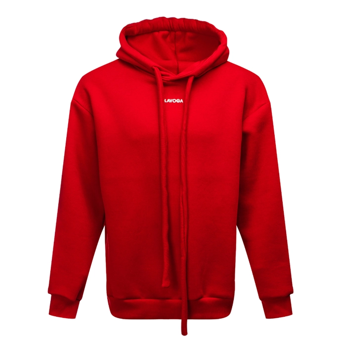 Bluza męska z kapturem Olavoga Vinta czerwona