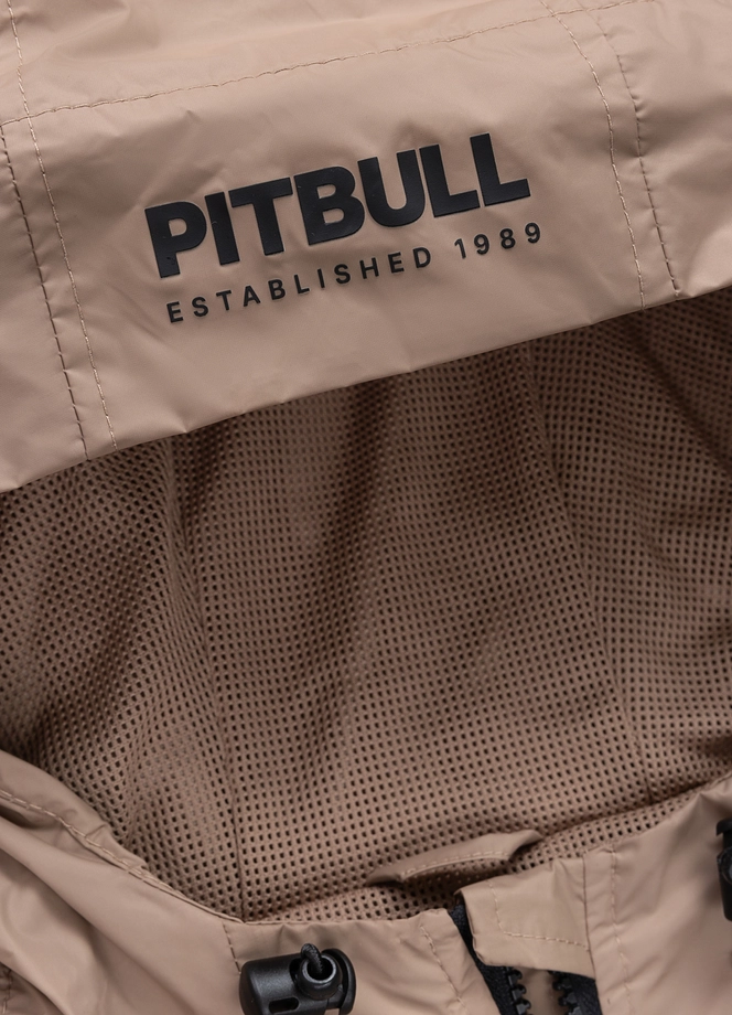Kurtka wiosenna przejściowa damska Pit Bull Aaricia Stripes beżowa