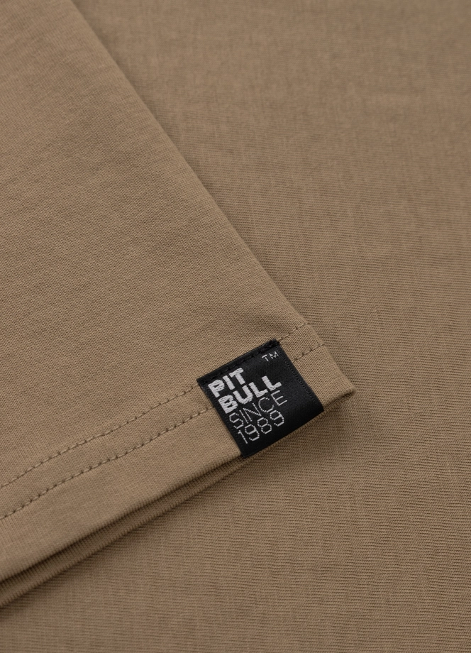 Koszulka męska T-Shirt Pit Bull Pitbull Oceanside 25 brązowa