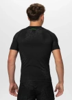Koszulka męska rashguard Pitbull Ray czarna/zielona
