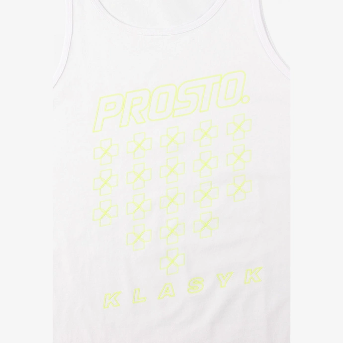 Koszulka męska Tank Top Prosto Klasyk Traxle biały