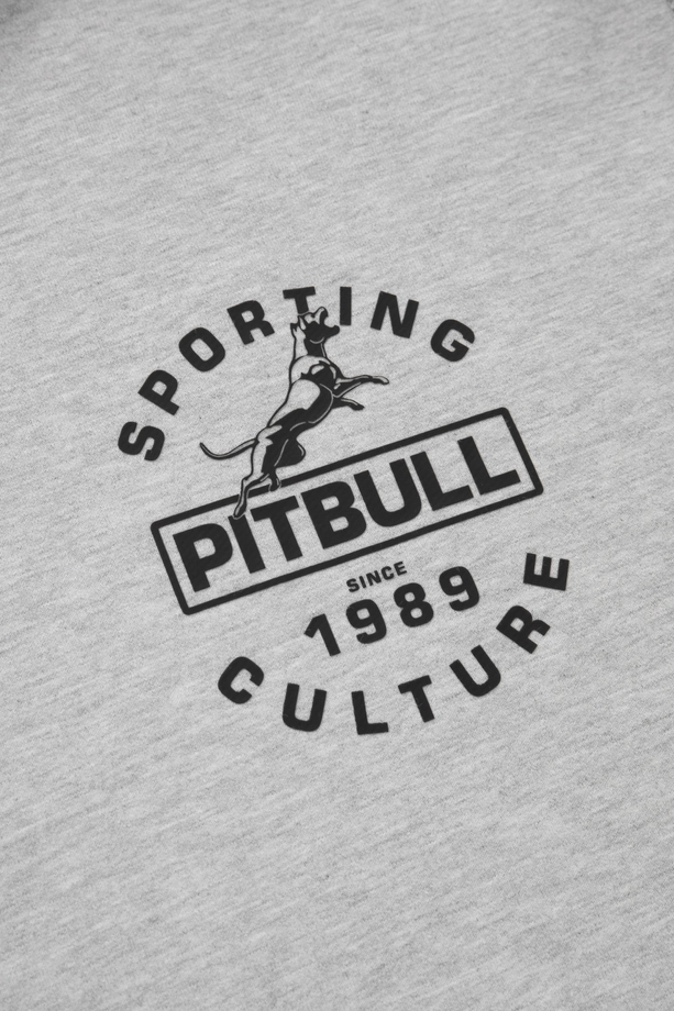 Bluza męska bez kaptura Pitbull Pit Bull Physical Culture szara