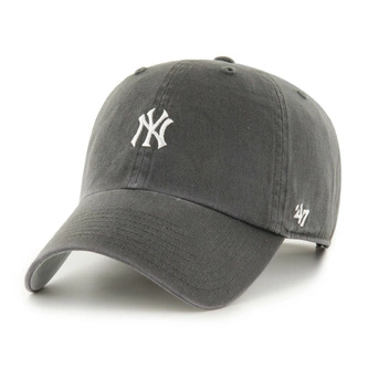 Czapka z daszkiem 47 Brand New York Yankees Graphite Base Runner Clean Up ciemno szara