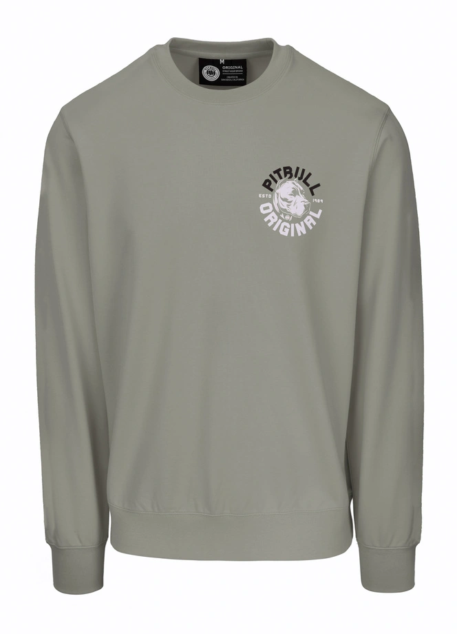 Bluza męska bez kaptura Pitbull Pit Bull Dog SD dusty salvia
