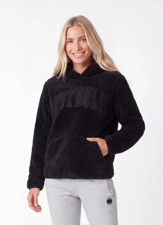 Bluza damska z kapturem Pitbull Aragona Norton czarna