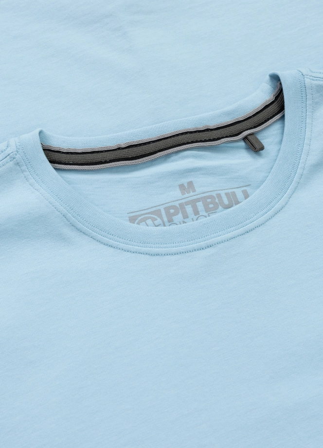Koszulka męska T-Shirt Pit Bull Pitbull San Diego Born jasno niebieska