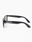 Okulary przeciwsłoneczne Jigga Wear Name Wayfarer czarno/niebieskie