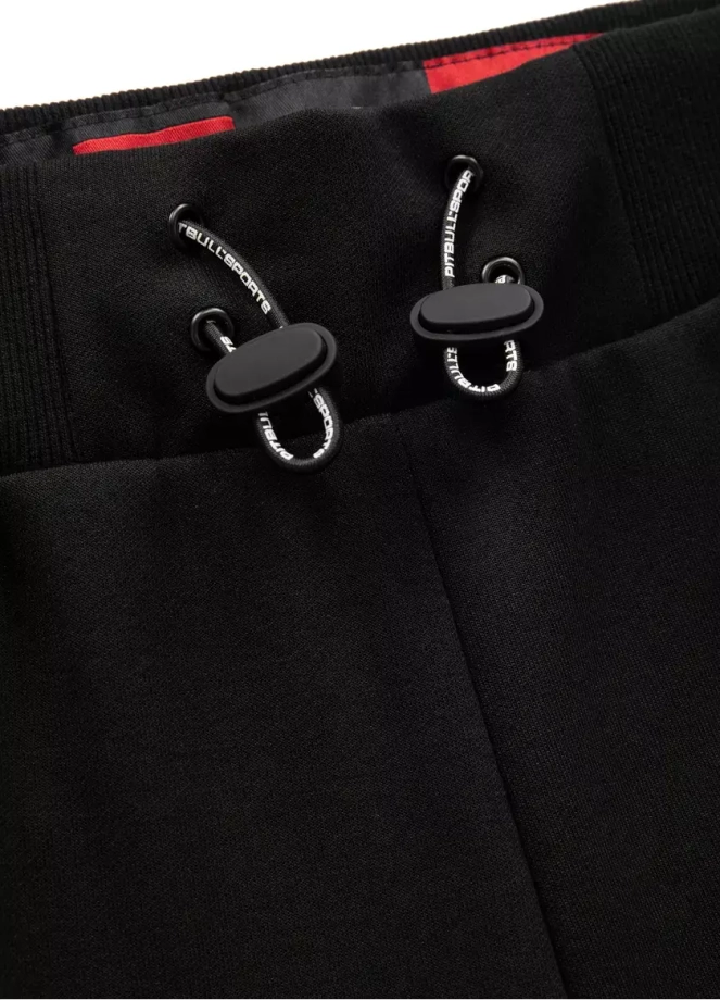 Spodenki szorty dresowe męskie Pit Bull Saturn Pitbull czarne