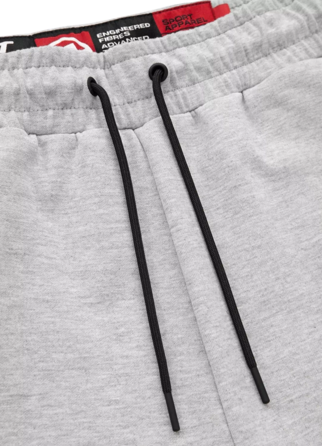 Spodnie dresowe męskie Pitbull Pit Bull West Coast Dolphin szare