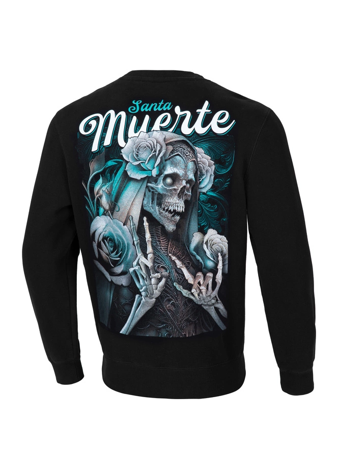 Bluza męska Pitbull Pit Bull Santa Muerte crewneck czarna