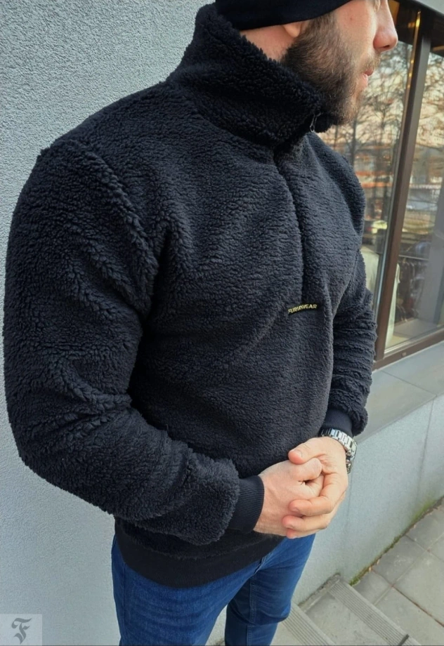 Bluza męska sherpa FURIA Elite czarna