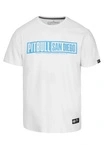 Koszulka męska T-Shirt Pitbull Eighty Nine Dog biała