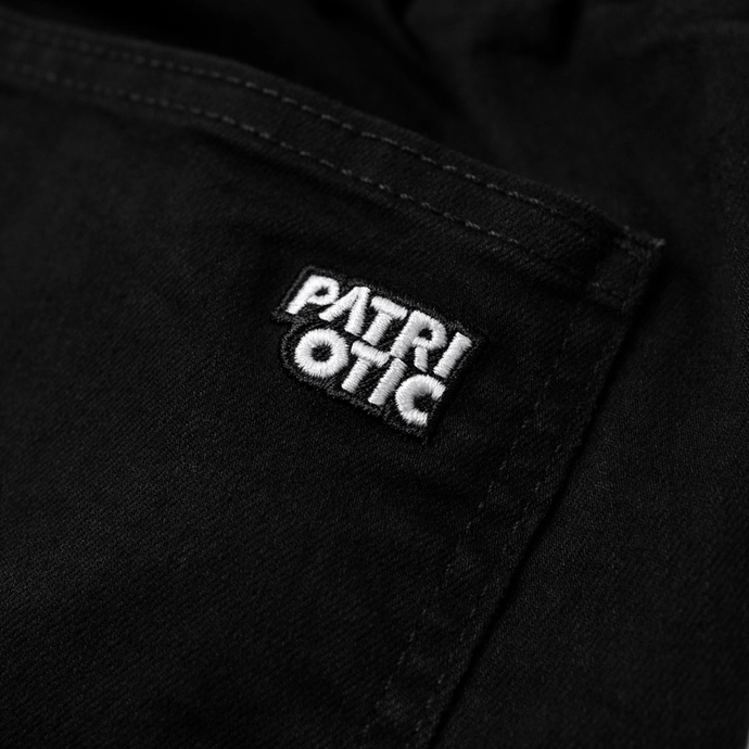 Spodnie męskie jogger jeans Patriotic Cls Mini czarne