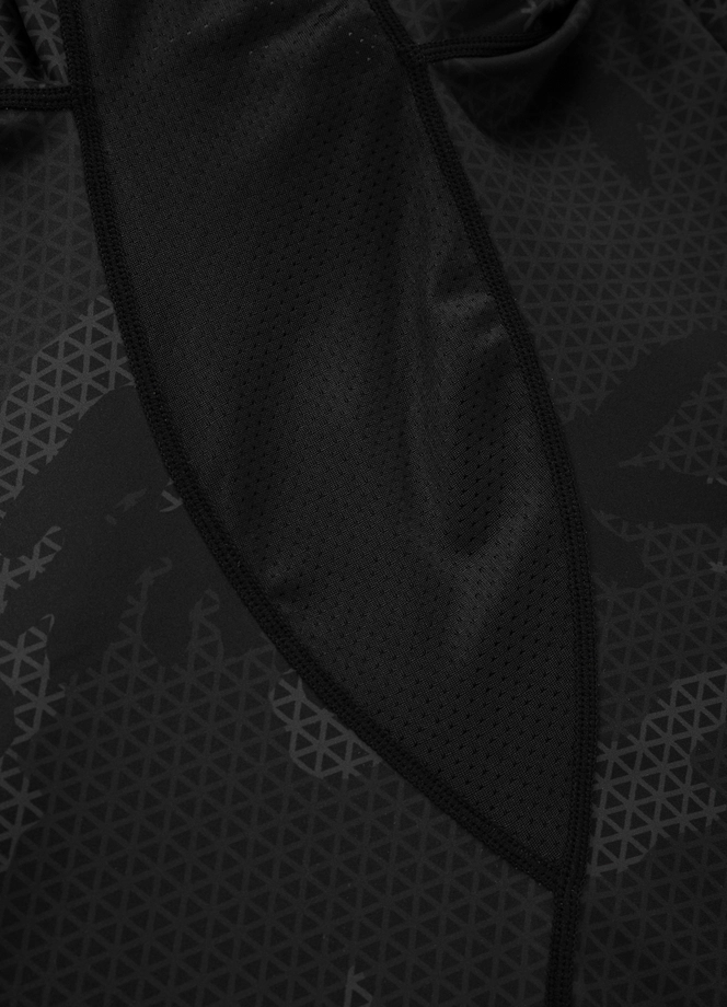Koszulka rashguard Pit Bull Pitbull Net Camo Longsleeve czarna