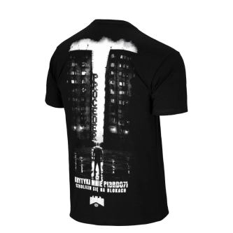 Koszulka męska T-shirt Chada Proceder Krytyka czarna