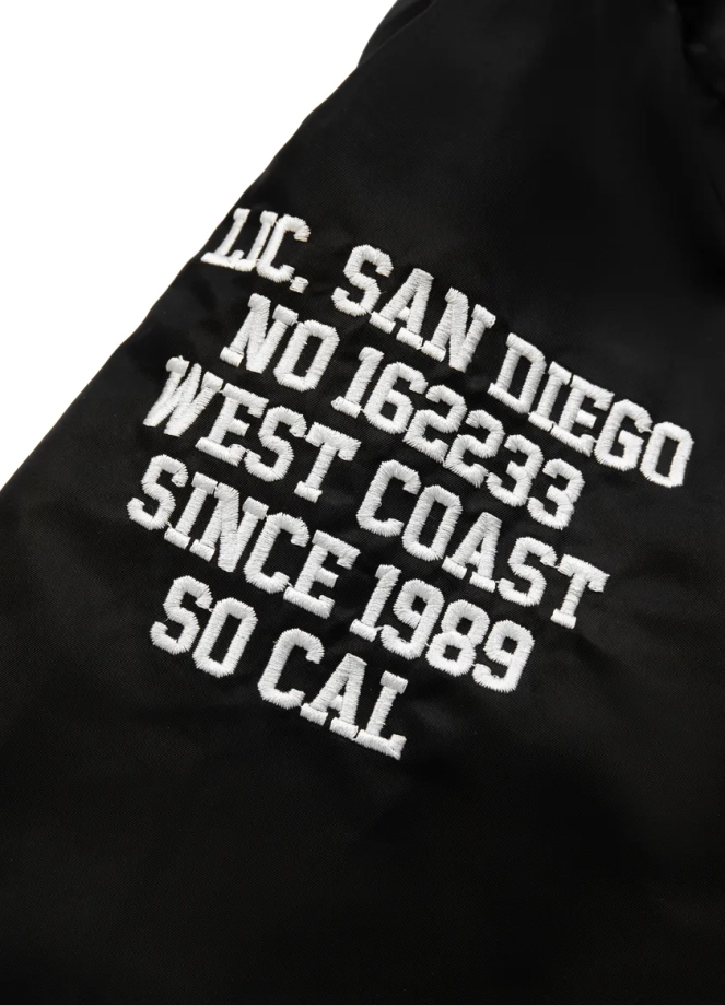 Kurtka damska wiosenna Pit Bull Tequila 3 baseball jacket 25 czarna