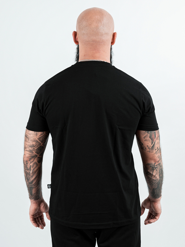 Koszulka męska t-shirt Środowisko Miejskie Slash Bear czarna