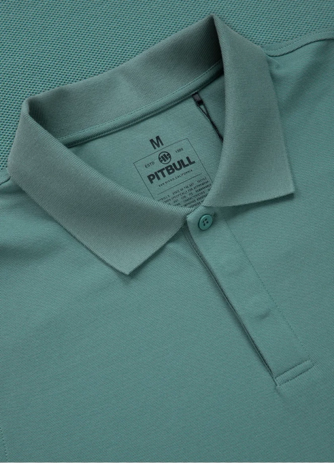 Koszulka męska Polo Pitbull Pit Bull Pique Rockey miętowa