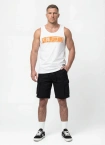 Koszulka męska tank top Pitbull Eighty Nine Dog biała
