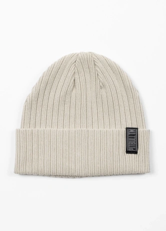 Czapka zimowa Pitbull Beanie Silvas Pitbull TM kremowa