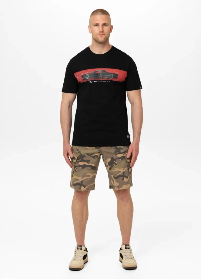 Koszulka męska T-Shirt Pit Bull Pitbull Devil's Deville czarna