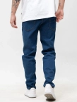 Spodnie męskie Jeans Jigga Wear Mini Haft Logo niebieskie