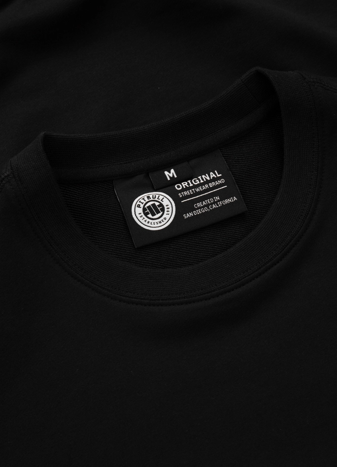 Bluza męska bez kaptura Pitbull Pit Bull Physical Culture czarna