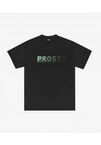 Koszulka męska t-shirt oversize Prosto Blizz grafitowa czarna