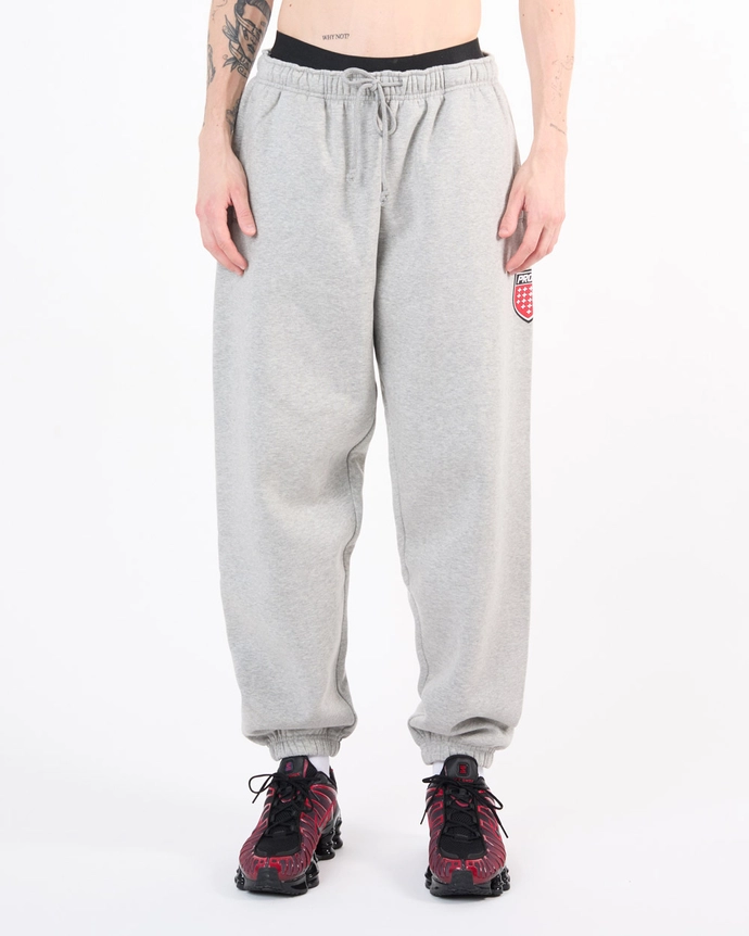 Spodnie dresowe męskie Prosto Infine szare