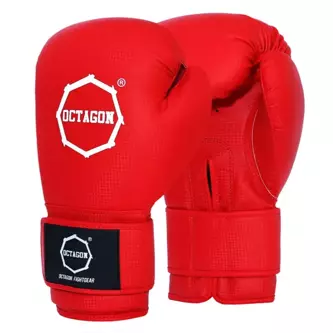 Rękawice bokserskie Octagon Kevlar czerwone