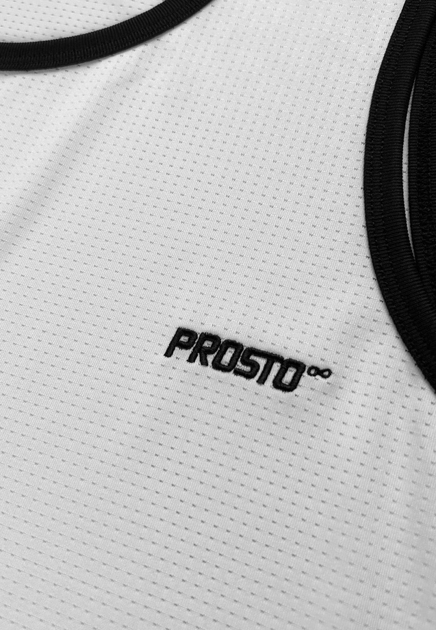 Koszulka męska Tank Top Prosto ST biała