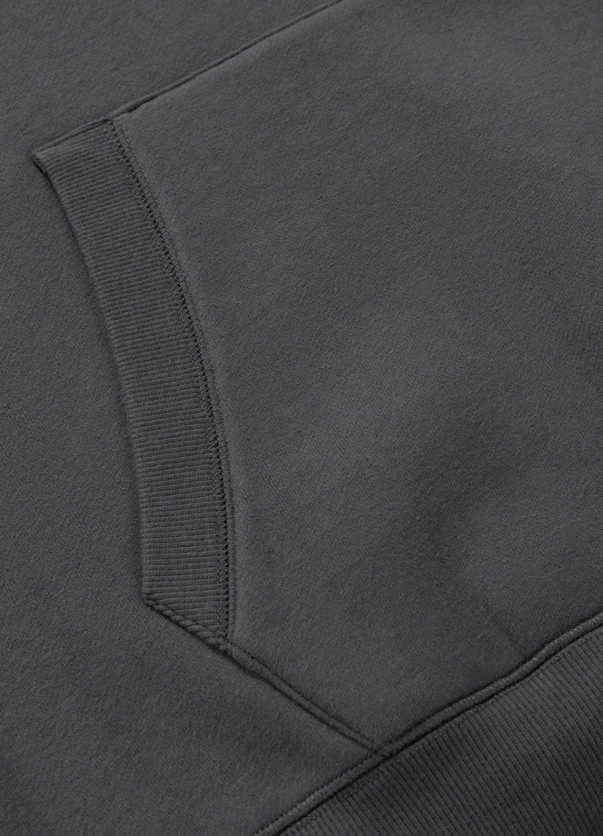 Bluza męska z kapturem Pit Bull Norton grafitowa